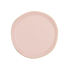 UNC cake plate roze