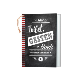 Toilet gasten boek