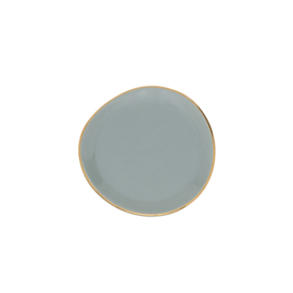 UNC plate small blauw