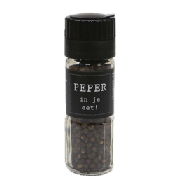 Peper in je eet