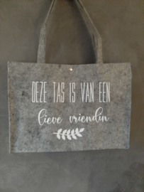 Deze tas is van een lieve vriendin