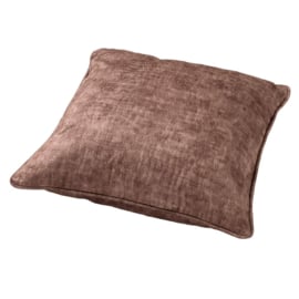 SAMMY - Sierkussen 45x45 cm - slangenprint - Cobble Stone - beige