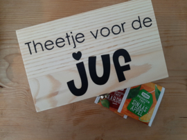 Theedoos 'Theetje voor de juf'