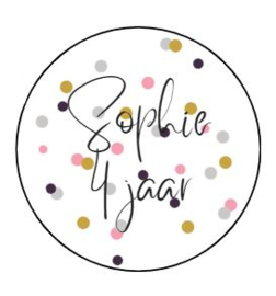 Vel stickers | Confetti