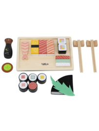 Houten sushi set
