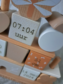 Stapelblokken huis | Nougat