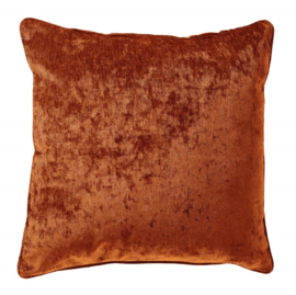 LEWY - Sierkussen 45x45 cm - Potters Clay - Oranje