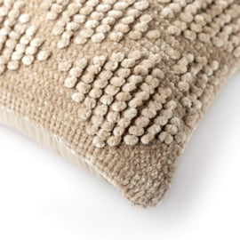 ELIO - sierkussen 30x50 cm - Pumice Stone - beige