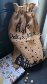 Jute zak  | Fijne pakjesavond