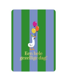 Een hele gezellige dag!