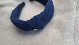 Haarband donkerblauw