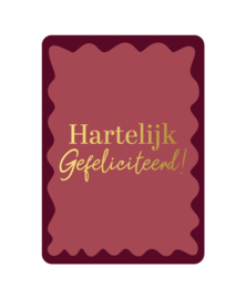 Hartelijk gefeliciteerd!