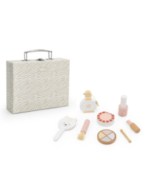 Houten make up set