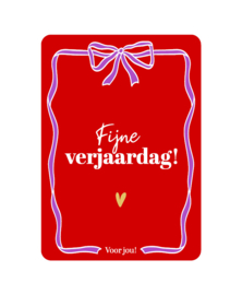 Fijne verjaardag!
