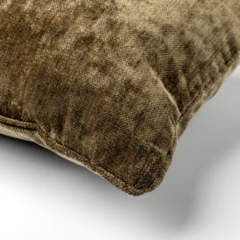LEWY - Sierkussen 45x45 cm - Military Olive - Groen