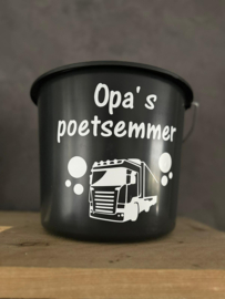 Emmer | Opa's poetsemmer | Vrachtwagen