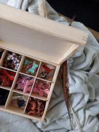 Houten doos met naam
