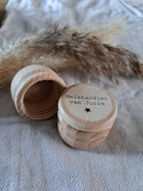 Doosje voor melktandjes | Sterretje
