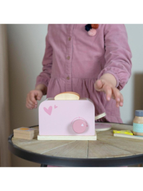 Houten broodrooster | Roze