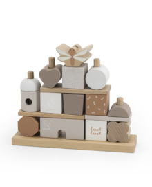 Stapelblokken huis | Nougat