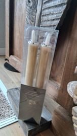 Led kaarsen warmbeige lang