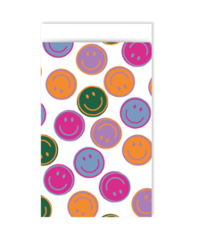 Cadeauzakje | Smileys wit