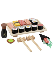 Houten sushi set