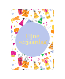 Fijne verjaardag