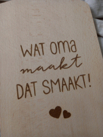 Borrelplank | Wat oma maakt, dat smaakt!