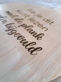 Plank | Plankje bijvullen