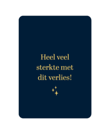 Heel veel sterkte met dit verlies!