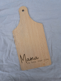 Mini plankje | Mama, ik hou van jou