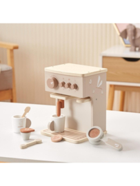 Houten espresso apparaat | Nougat