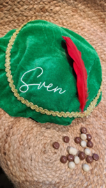 Pietenmuts met naam | Groen