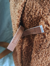 Teddy rugtas bruin | Met naam
