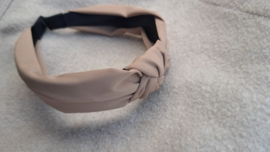 Haarband beige taupe