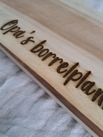 Opa's borrelplank