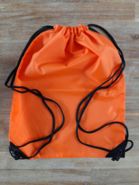 Zwemtas met naam oranje