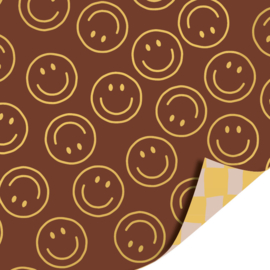 Bruine smileys