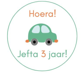 (Traktatie) sticker | Per vel