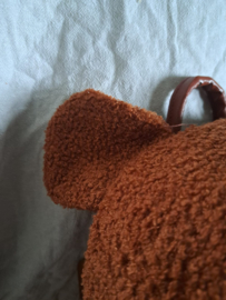 Teddy rugtas bruin | Met naam