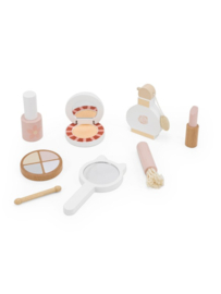 Houten make up set