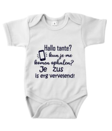 Romper 'Hallo tante'