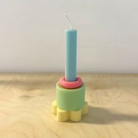 Building Block Candle | pastel small