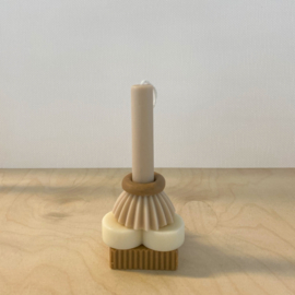 Building Block Candle | neutral small