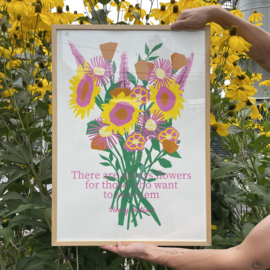 Flowers | A2 Riso print Studio Turbo