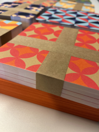 Patroonkaarten met envelop | set van 8