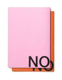 Mess studybook L | orange+pink