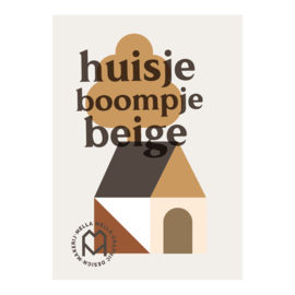 Huisje Boompje Beige | Mella Mella