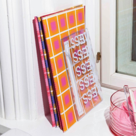 Contrast notebook | A4 orange/pink